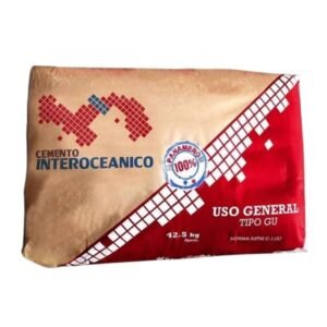 Cemento Interoceánico Gris 42.5KG Uso General
